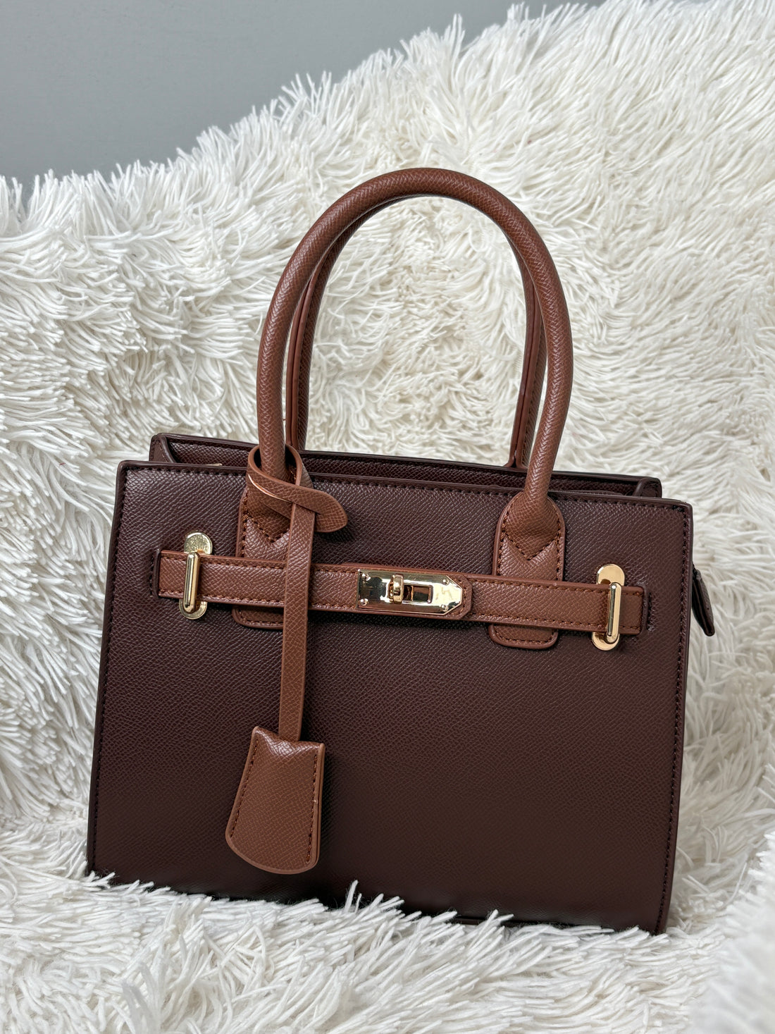 Sac à main choco détails marron