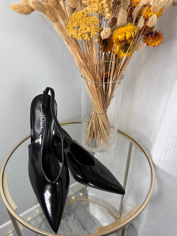 Escarpins pointus noirs